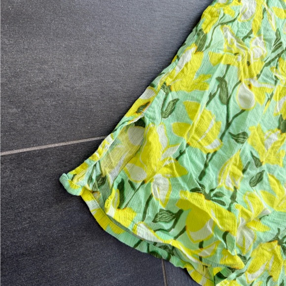 j crew floral tunic coverup - XS petite - Picture 2 of 4